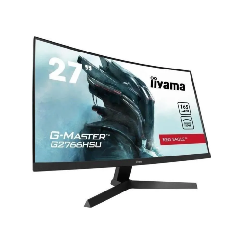 Ecran PC Gamer Incurvé – IIYAMA G-Master Red Eagle G2766HSU-B1 – 27″ FHD – Dalle VA – 1 ms – 165Hz