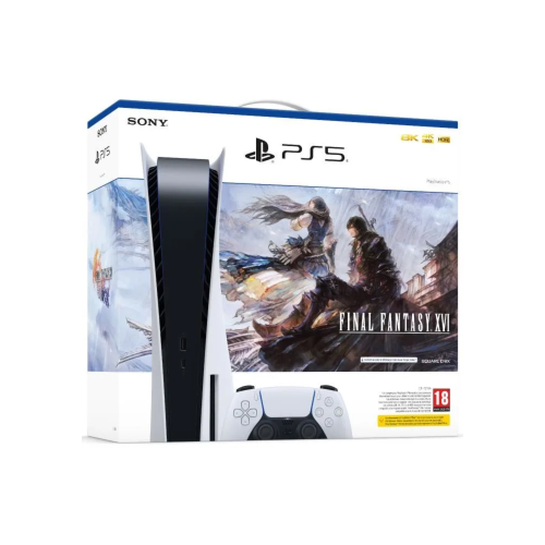 Pack Console PS5 Standard + Final Fantasy XVI (Code de téléchargement)